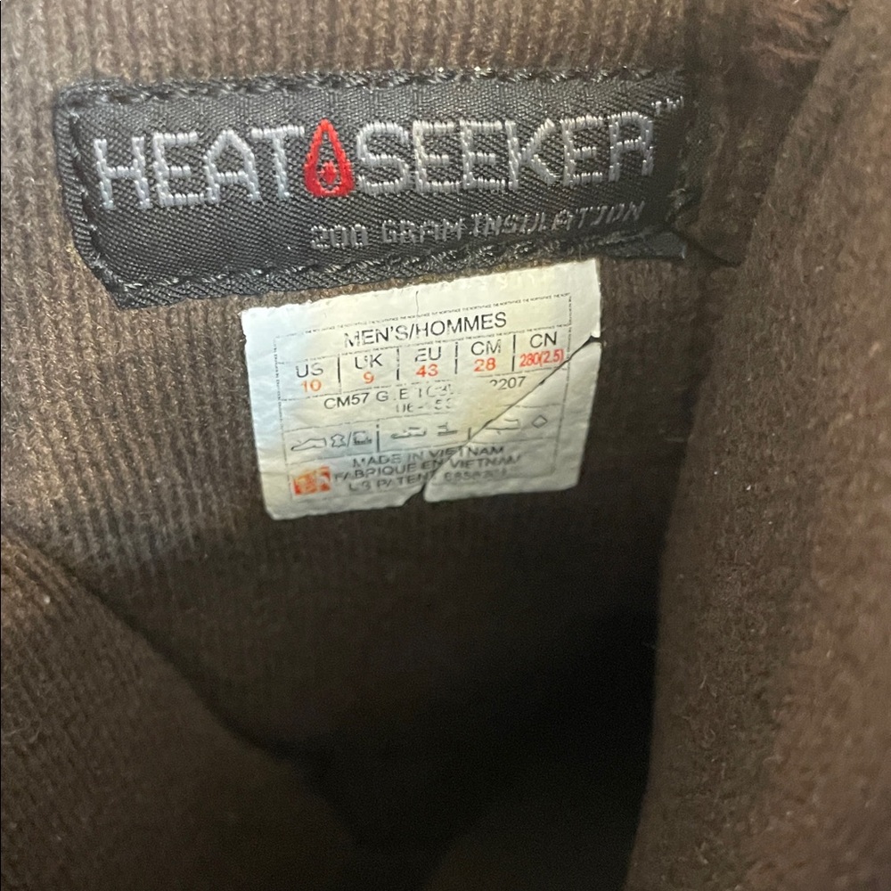The North Face UGC Men’s Sz 10 Tan and Black Outdoor Waterproof Boots - Picture 2 of 10